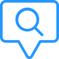 outline talk bubble icon png