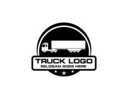 Illustration graphic design of express logistic transportation concept logo design template vector
