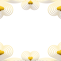 Gold Liebe Ornament png