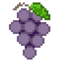 Grapes Pixel Art png