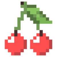 Cherry Pixel Art png