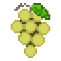 Grapes Pixel Art png