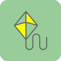 Kite  Vector Icon Design