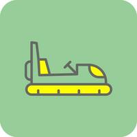 Bumper Car  Vector Icon Design