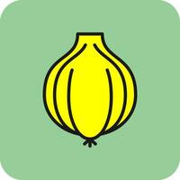 Garlic Vector Icon Design