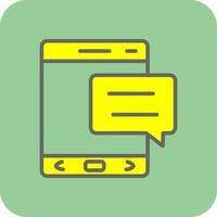 Chat  Vector Icon Design