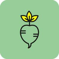 Beet Vector Icon Design