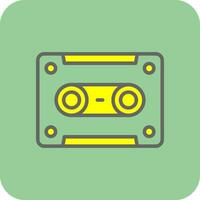 Video Tape  Vector Icon Design