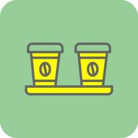 Cups  Vector Icon Design