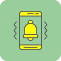 Mobile Vibrate  Vector Icon Design