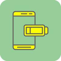 Low Battery  Vector Icon Design