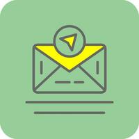 Send Mail  Vector Icon Design