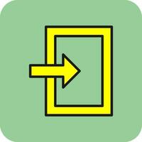 Sign in  Vector Icon Design