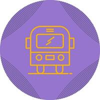 School Bus Vector Icon