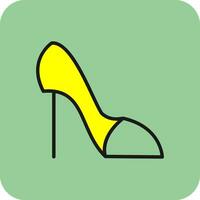 High heels  Vector Icon Design