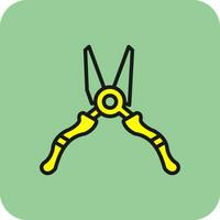 Lasting pliers  Vector Icon Design