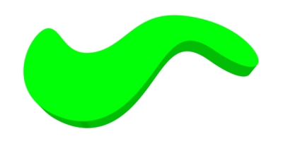 abstract vormen het formulier geïsoleerd Aan transparant achtergrond. levendig kleur mengen ontwerp sjabloon png