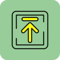 Up Arrow Upload Vector Icon Design