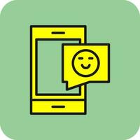 Reaction Vector Icon Design