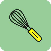 Whisk Vector Icon Design