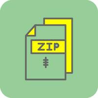 Zip  Vector Icon Design