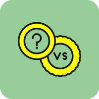 Quiz Game  Vector Icon Design