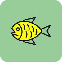 Fish Vector Icon Design