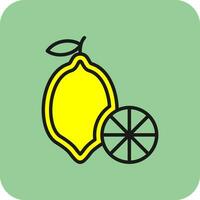 Lemon Vector Icon Design