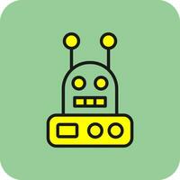 Robot  Vector Icon Design