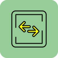 Left And Right Vector Icon Design