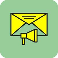 Email marketing Vector Icon Design