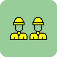 Workers  Vector Icon Design