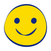 Smile Grunge Emoticons Fill Style png