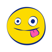 strano grunge emoticon bianca schema stile png