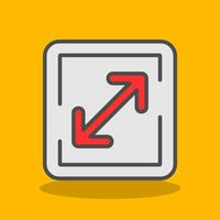 Opposite Vector Icon Design