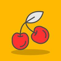 Cherry Vector Icon Design