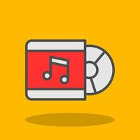 Cd Player  Vector Icon Design