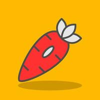 Carrot Vector Icon Design