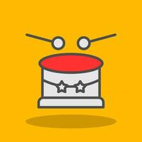 Drum  Vector Icon Design