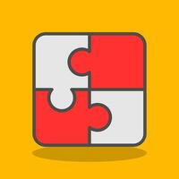 Puzzle  Vector Icon Design