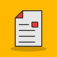 Document Vector Icon Design