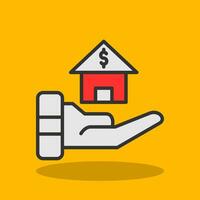 Mortgage Vector Icon Design