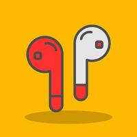 Earbuds  Vector Icon Design