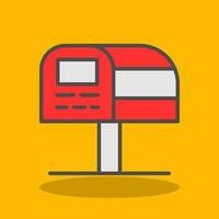 Letterbox  Vector Icon Design