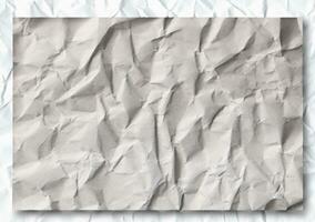 Photo view of crinkled paper texture background