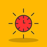 Time  Vector Icon Design