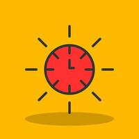 Time  Vector Icon Design