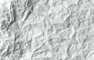 Photo view of crinkled paper texture background