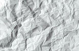 Photo view of crinkled paper texture background