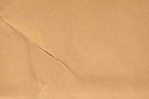 Photo view of crinkled paper texture background